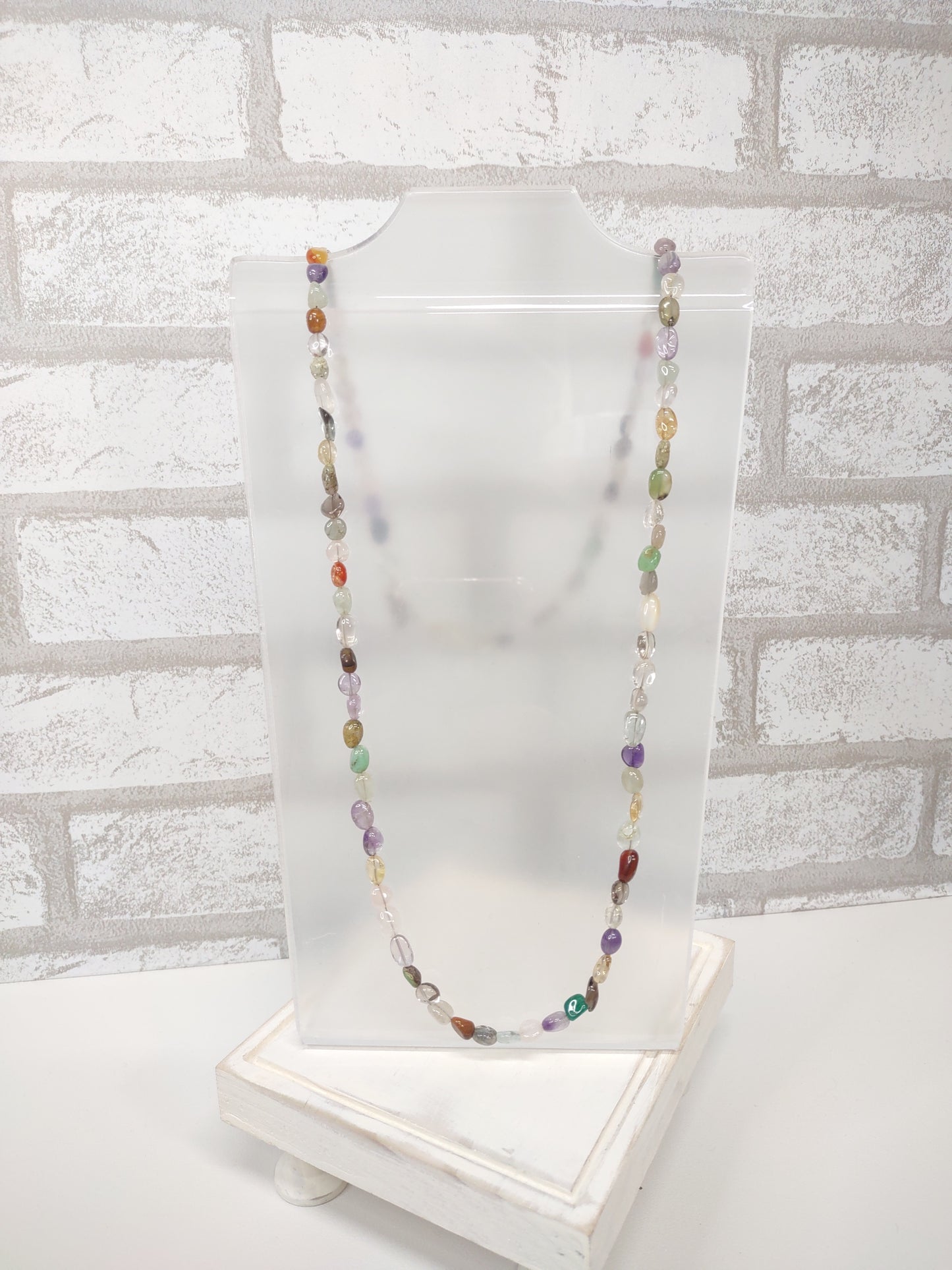 Multi-Gemstone Strand Necklace