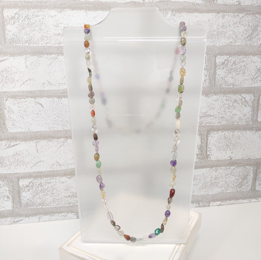 Multi-Gemstone Strand Necklace