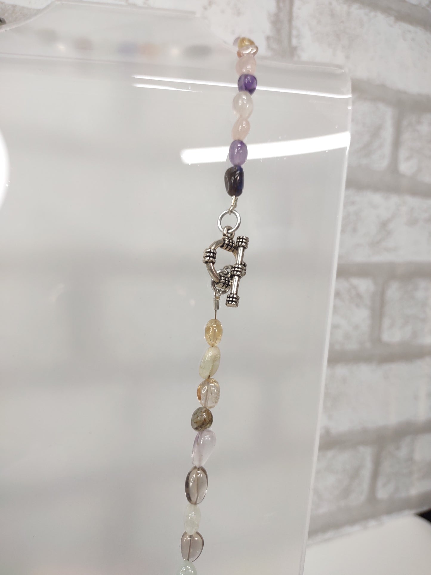 Multi-Gemstone Strand Necklace