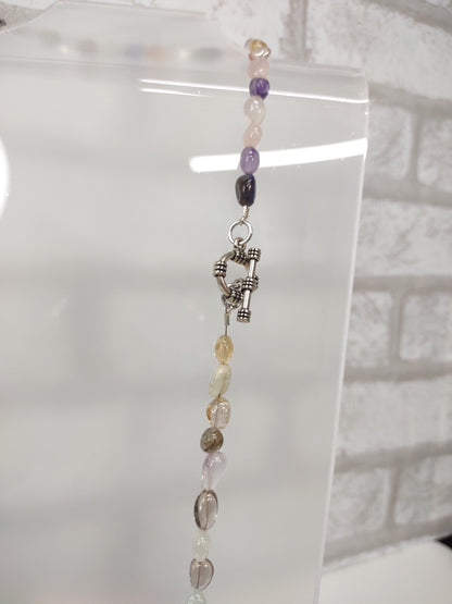 Multi-Gemstone Strand Necklace